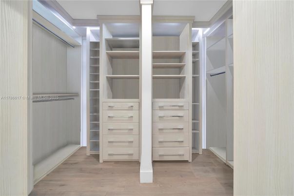 Interior, Walk-in Closets, Wood Texture Flooring