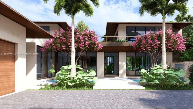 Exterior, Facade, Modern