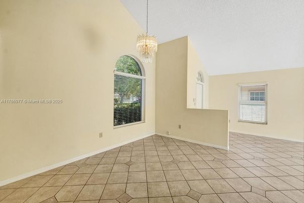 Chandelier, Empty room, Interior