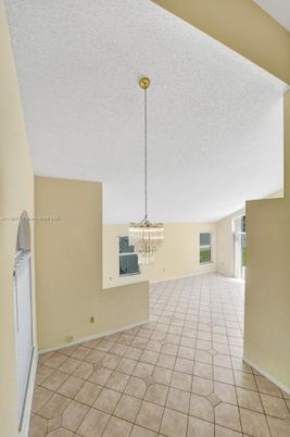 Chandelier, Empty room, Interior