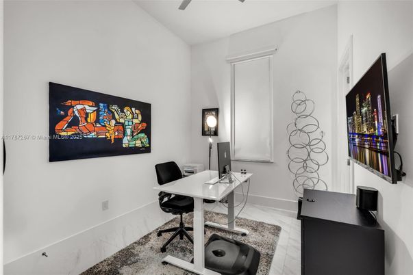 Home Office, Interior, Marble