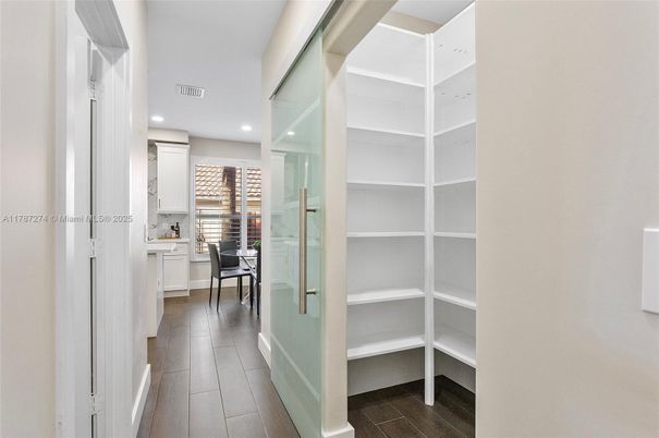 Interior, Recessed Lighting, Walk-in Closets, Wood Texture Flooring