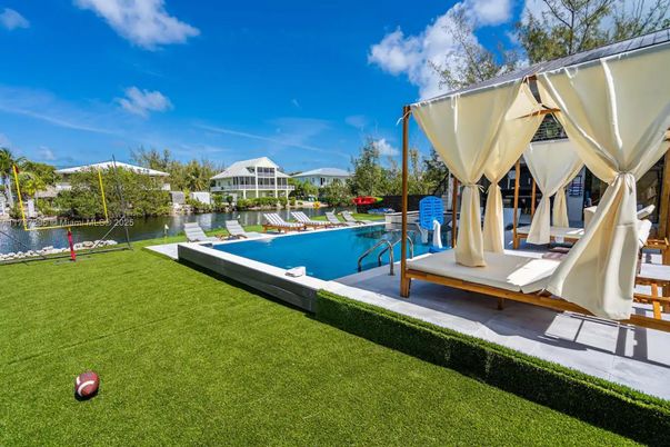 Backyard, Exterior, Lake, Pool
