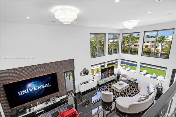 Chandelier, Interior, Living room, Recessed Lighting