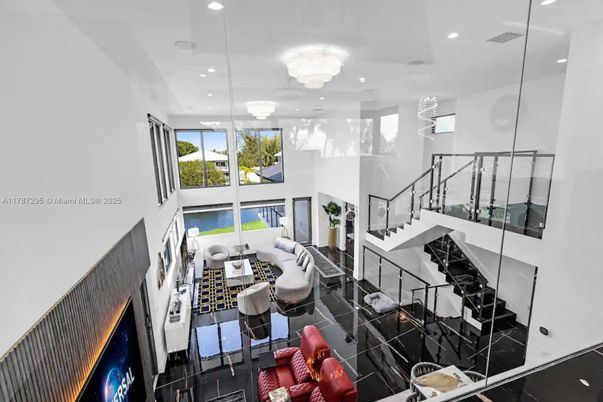Chandelier, Interior, Recessed Lighting