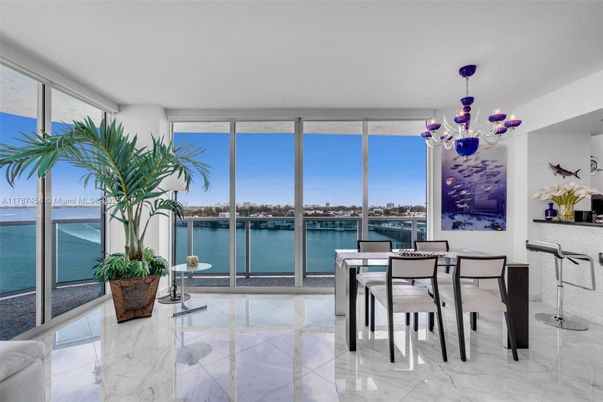 Chandelier, Dining room, Interior, Marble, Water