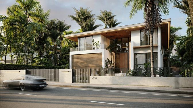 Exterior, Facade, Modern