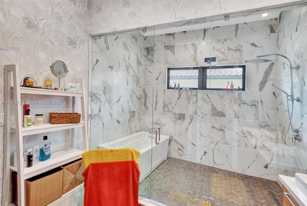 Bathroom, Interior, Marble Walls