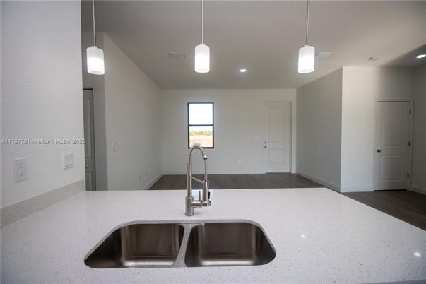 Interior, Pendant Lights, Recessed Lighting, Wood Texture Flooring