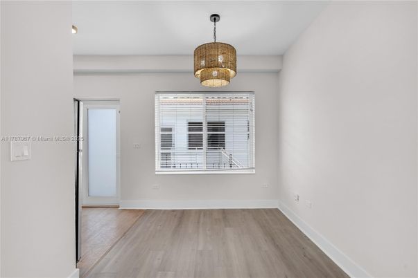 Chandelier, Empty room, Interior, Wood Texture Flooring