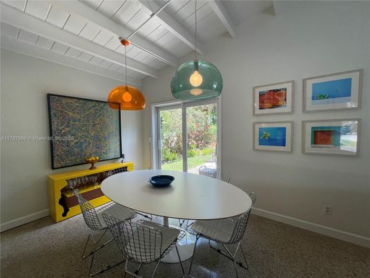 Dining room, Interior, Pendant Lights