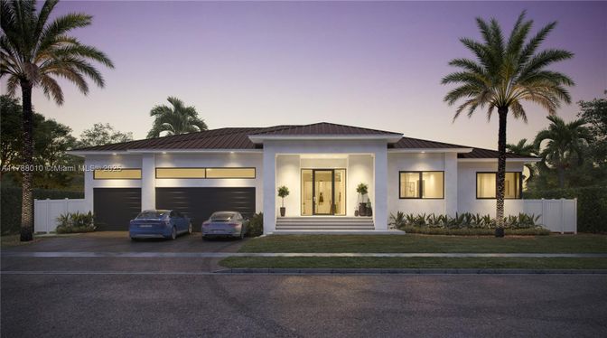 Attached, Exterior, Facade, Modern