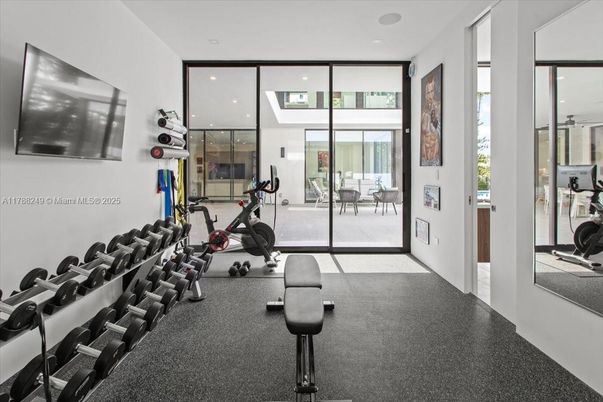 Fitness Equipment, Interior, Recessed Lighting