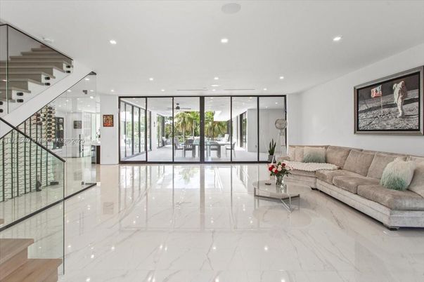 Interior, Living room, Marble, Recessed Lighting