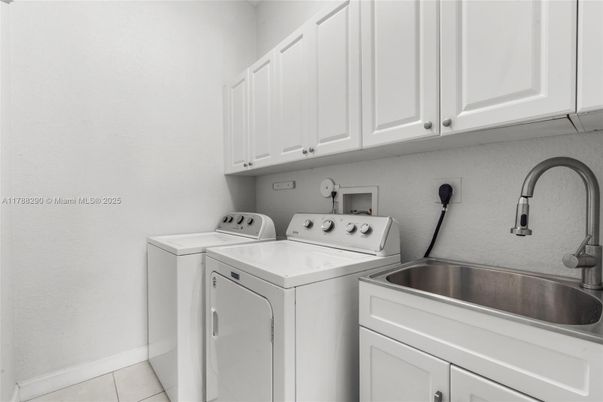 Interior, Washer