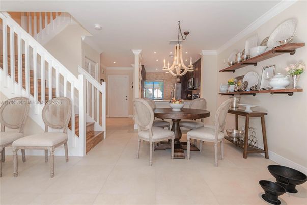 Chandelier, Dining room, Interior, Kitchen, Recessed Lighting