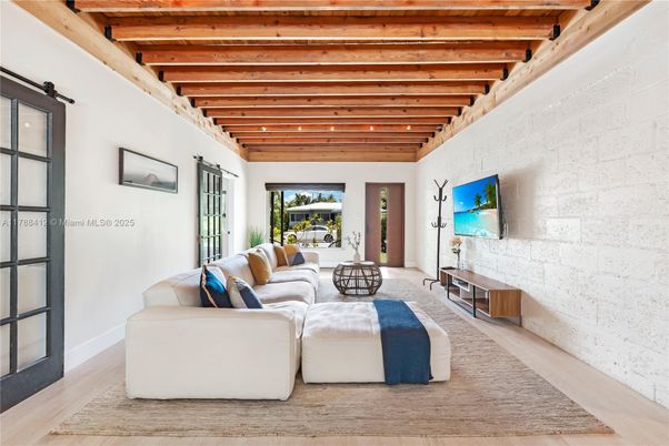 Interior, Living room, Stone Walls, Wooden Beams, Wooden Ceilings, Wood Texture Flooring