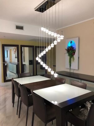 Dining room, Interior, Pendant Lights