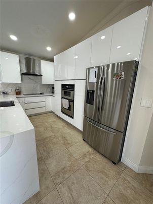 Interior, Kitchen, Recessed Lighting, Stainless Steel Appliances