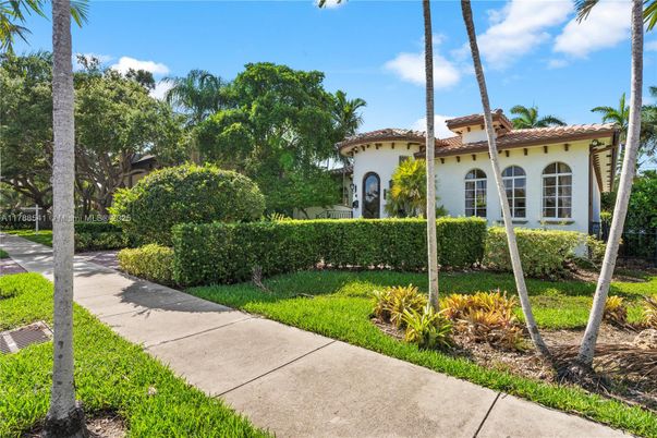 Backyard, Exterior, Facade, Spanish Mediterranean