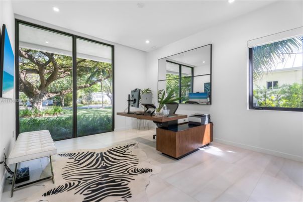 Home Office, Interior, Recessed Lighting