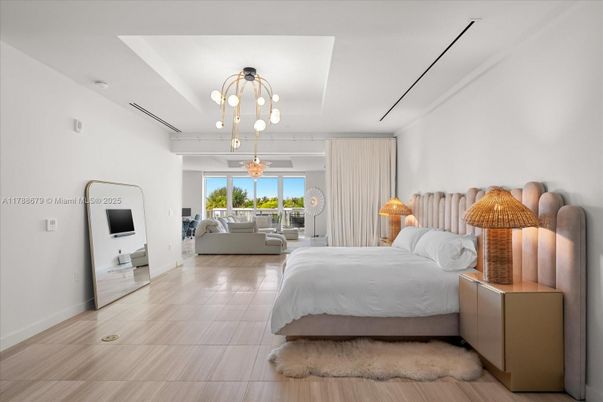 Bedroom, Interior, Pendant Lights