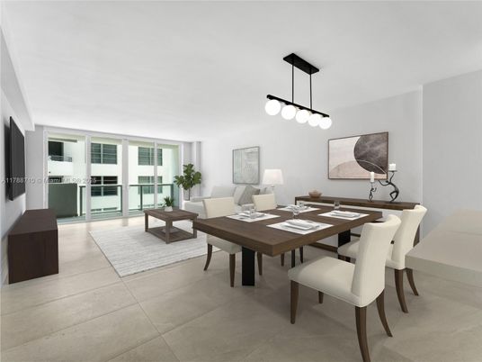 Dining room, Interior, Living room, Pendant Lights