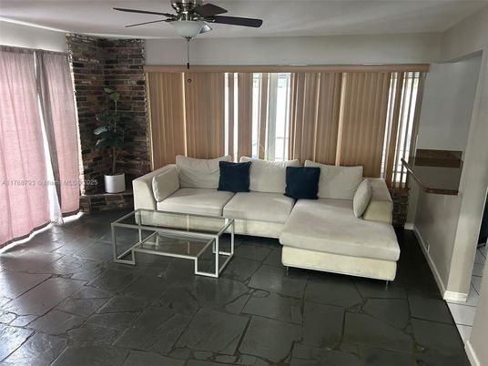 Interior, Living room, Stone Walls