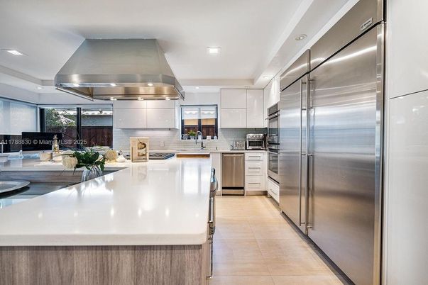 Interior, Kitchen, Recessed Lighting, Stainless Steel Appliances