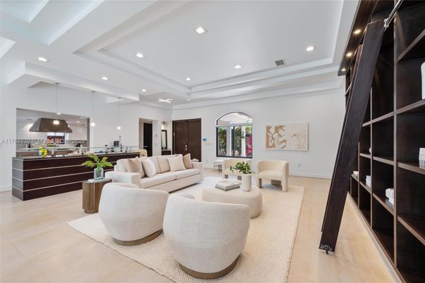 Interior, Kitchen, Living room, Pendant Lights, Recessed Lighting