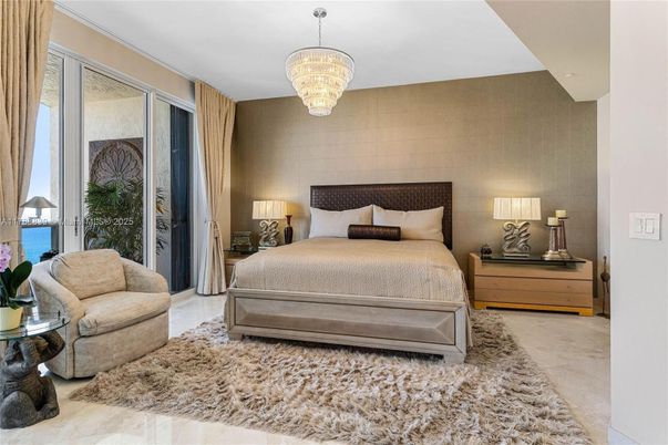 Bedroom, Chandelier, Interior