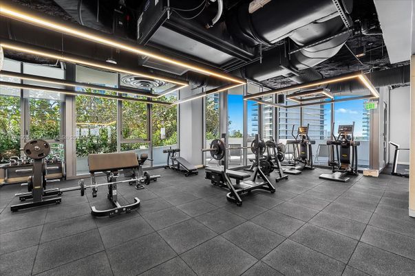 Fitness Equipment, Gym, Interior
