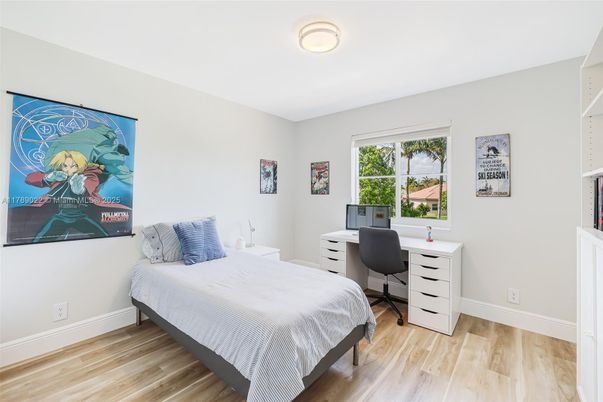 Bedroom, Home Office, Interior, Wood Texture Flooring