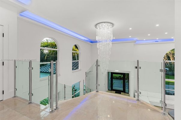 Chandelier, Interior, Recessed Lighting