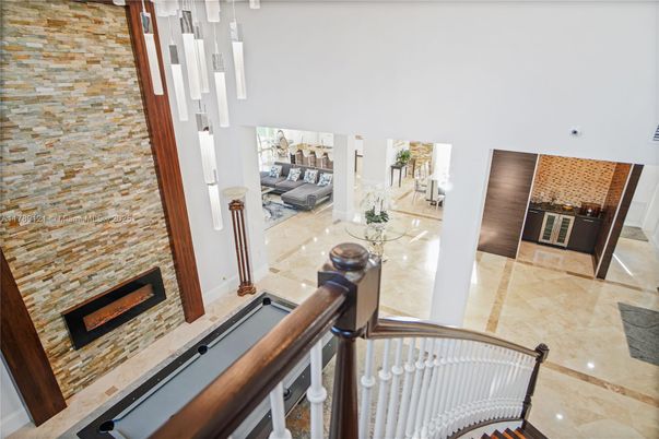 Fireplace, Interior, Stone Walls