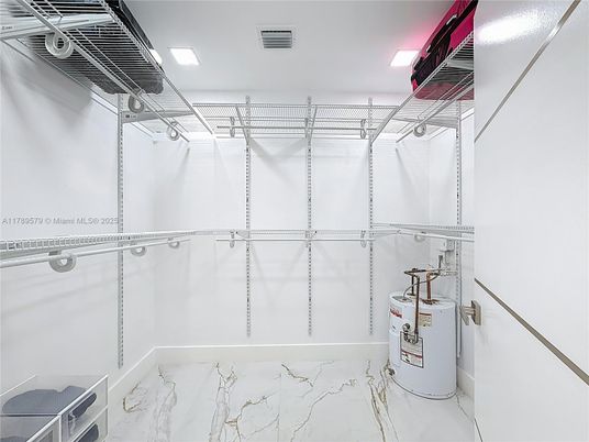 Interior, Marble, Recessed Lighting, Walk-in Closets