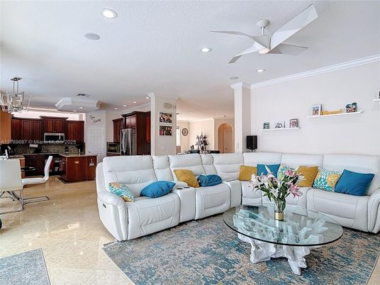 Interior, Kitchen, Living room, Recessed Lighting