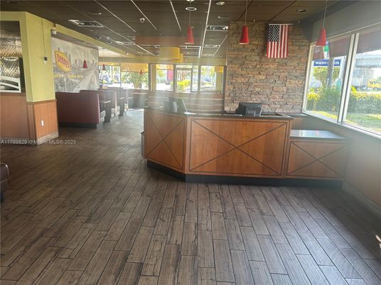 Interior, Stone Walls, Wood Texture Flooring