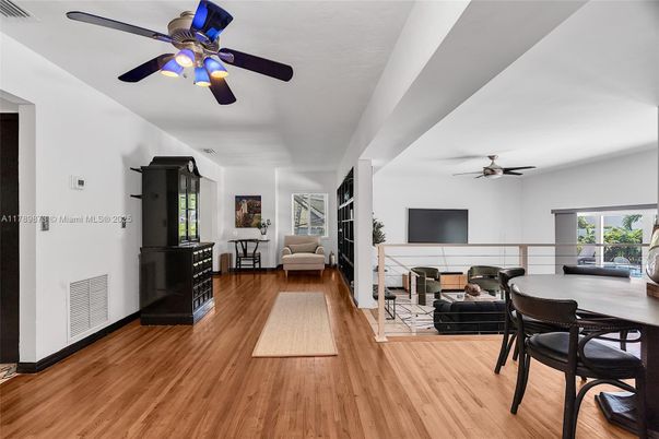 Dining room, Interior, Wood Texture Flooring