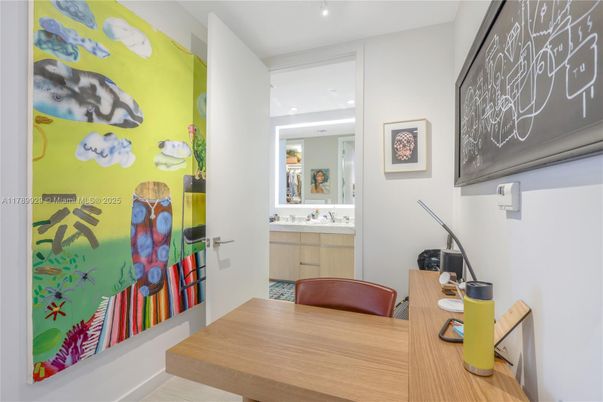 Home Office, Interior, Recessed Lighting