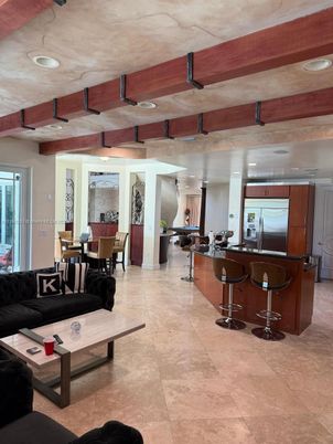 Dining room, Interior, Kitchen, Living room, Recessed Lighting
