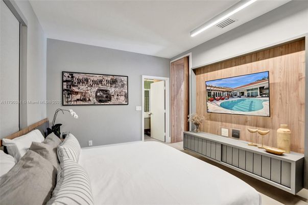 Bedroom, Interior, Wooden Walls