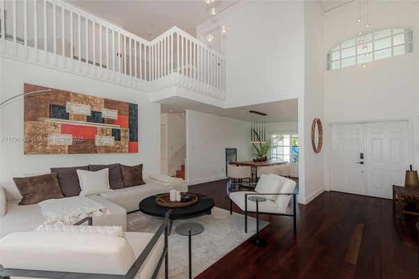 Dining room, Interior, Living room, Pendant Lights, Wood Texture Flooring