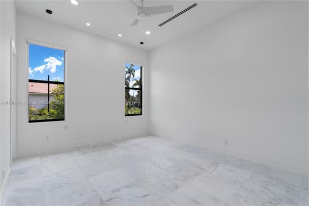 Empty room, Interior, Marble, Pendant Lights, Recessed Lighting