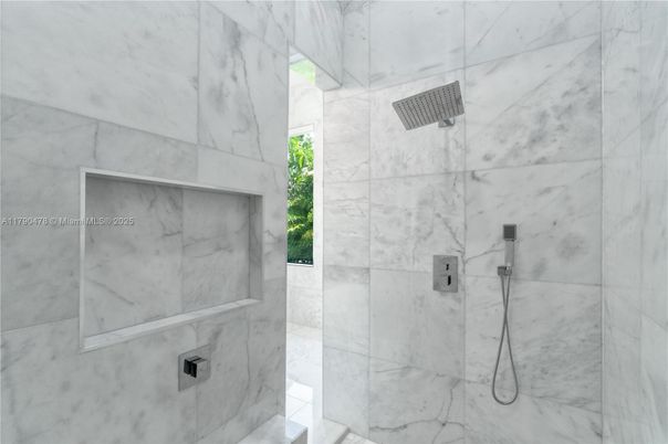 Bathroom, Interior, Marble Walls