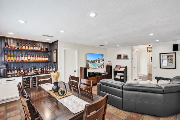Dining room, Interior, Living room, Recessed Lighting