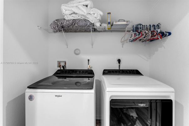 Interior, Washer