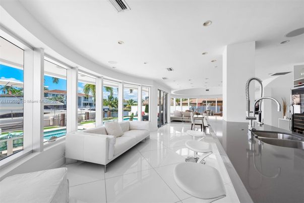Interior, Kitchen, Living room, Recessed Lighting