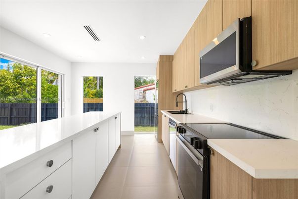 Interior, Kitchen, Recessed Lighting, Stainless Steel Appliances