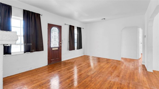 Empty room, Interior, Wood Texture Flooring